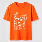 Simple striped cat Classic T-Shirt