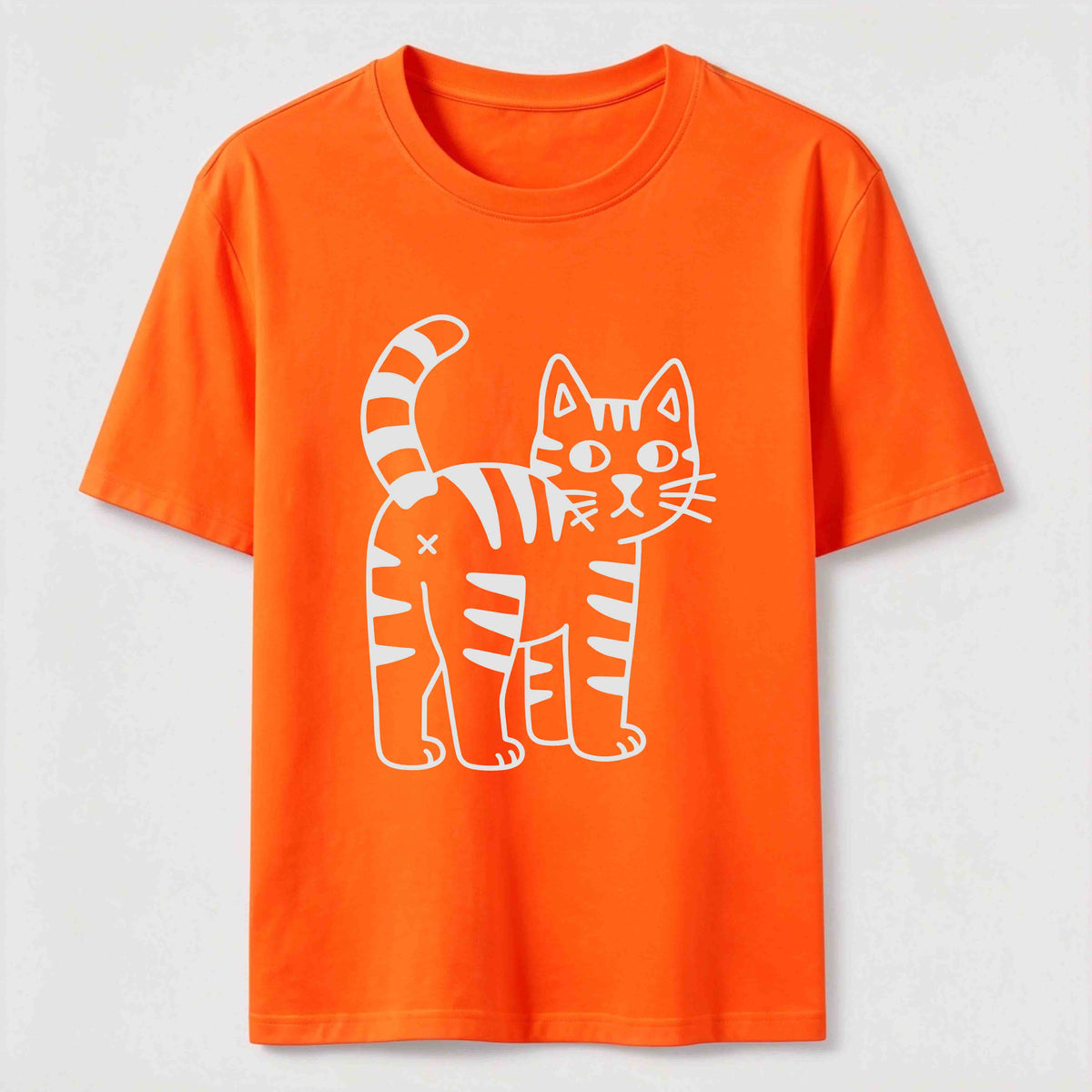 Simple striped cat Classic T-Shirt