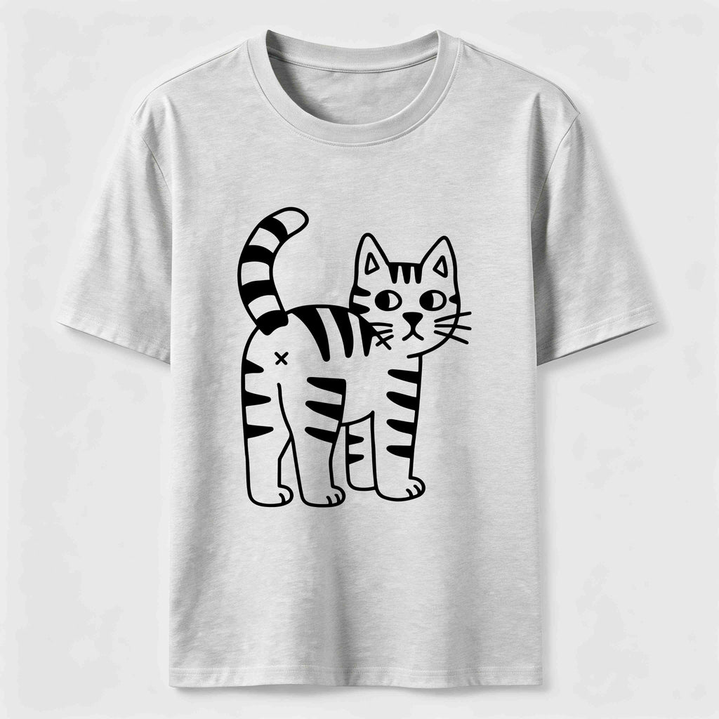 Simple striped cat Classic T-Shirt