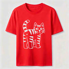 Simple striped cat Classic T-Shirt