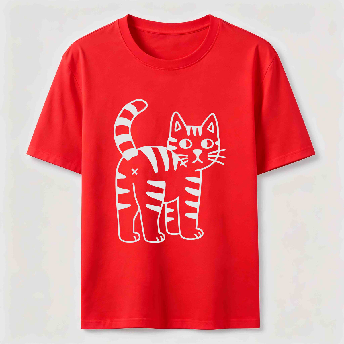 Simple striped cat Classic T-Shirt