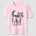 Simple striped cat Classic T-Shirt