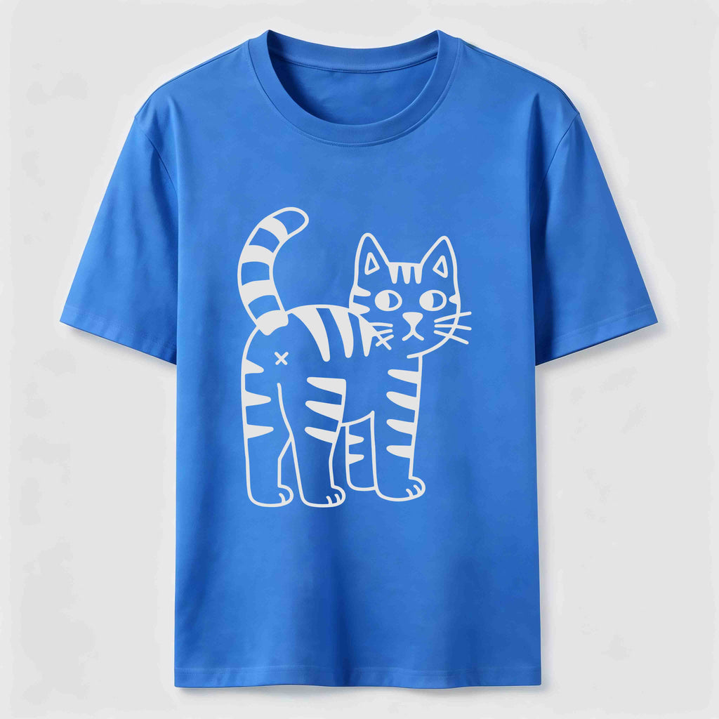 Simple striped cat Classic T-Shirt