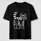 Simple striped cat Classic T-Shirt