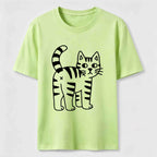 Simple striped cat Classic T-Shirt