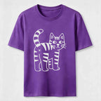 Simple striped cat Classic T-Shirt