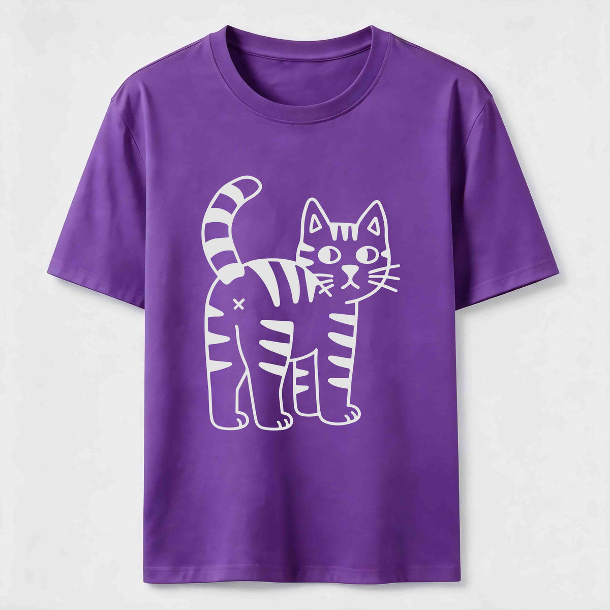 Simple striped cat Classic T-Shirt