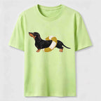 A dachshund wearing a swim ring Classic T-Shirt