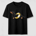 A dachshund wearing a swim ring Classic T-Shirt