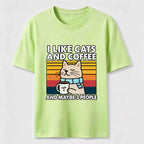Cats Coffee and Maybe 3 People Classic T-Shirt
