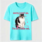 A cat that doesn't like going out Classic T-Shirt
