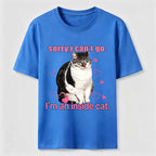 A cat that doesn't like going out Classic T-Shirt