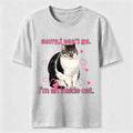 A cat that doesn't like going out Classic T-Shirt