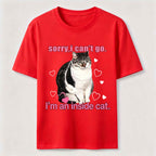 A cat that doesn't like going out Classic T-Shirt