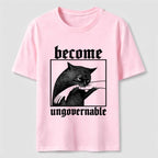 Become Ungovernable Cat Classic T-Shirt