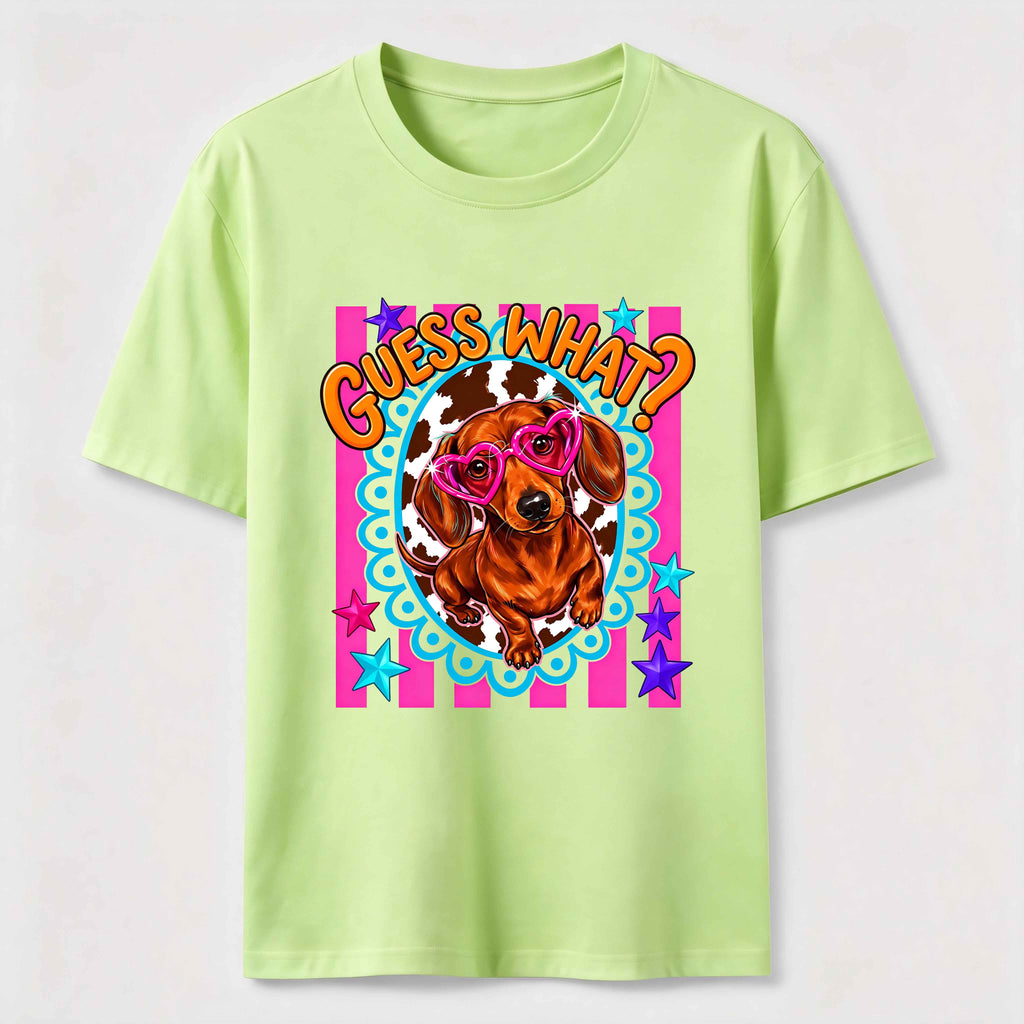 Guess What Dachshund Classic T-Shirt