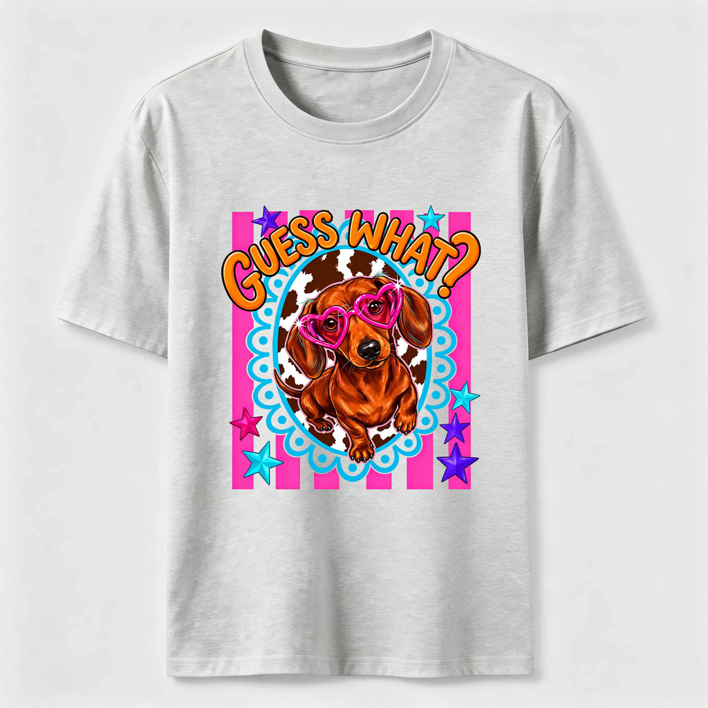 Guess What Dachshund Classic T-Shirt