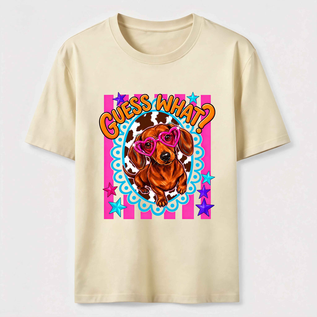 Guess What Dachshund Classic T-Shirt