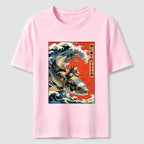 Samurai Cat Koi Classic T-Shirt