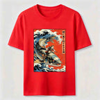 Samurai Cat Koi Classic T-Shirt