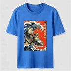 Samurai Cat Koi Classic T-Shirt