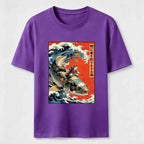 Samurai Cat Koi Classic T-Shirt