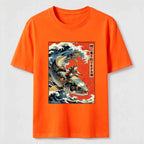 Samurai Cat Koi Classic T-Shirt