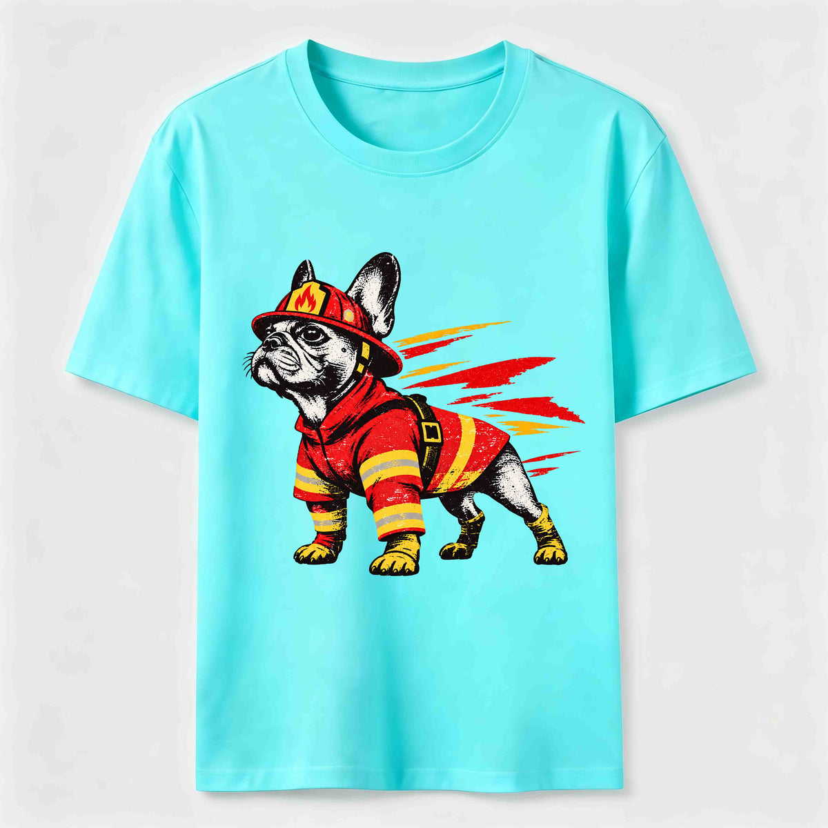 Firefighter French Bulldog Classic T-Shirt