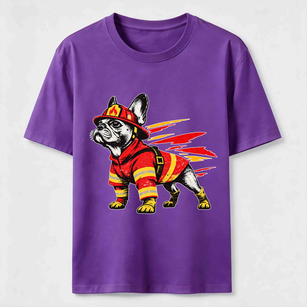 Firefighter French Bulldog Classic T-Shirt