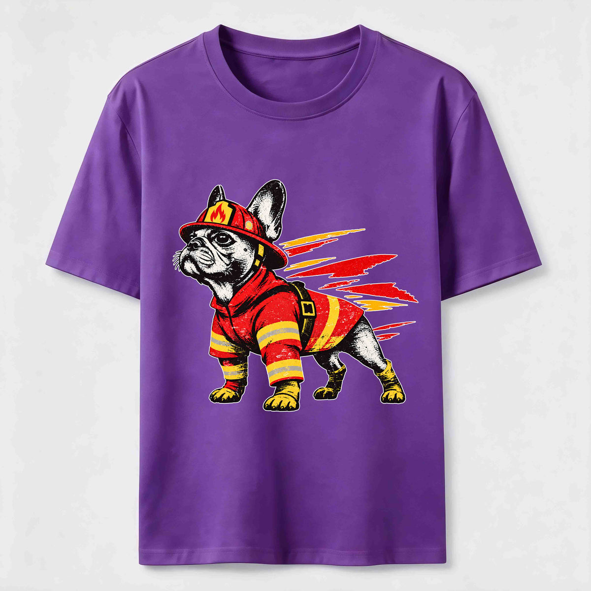 Firefighter French Bulldog Classic T-Shirt