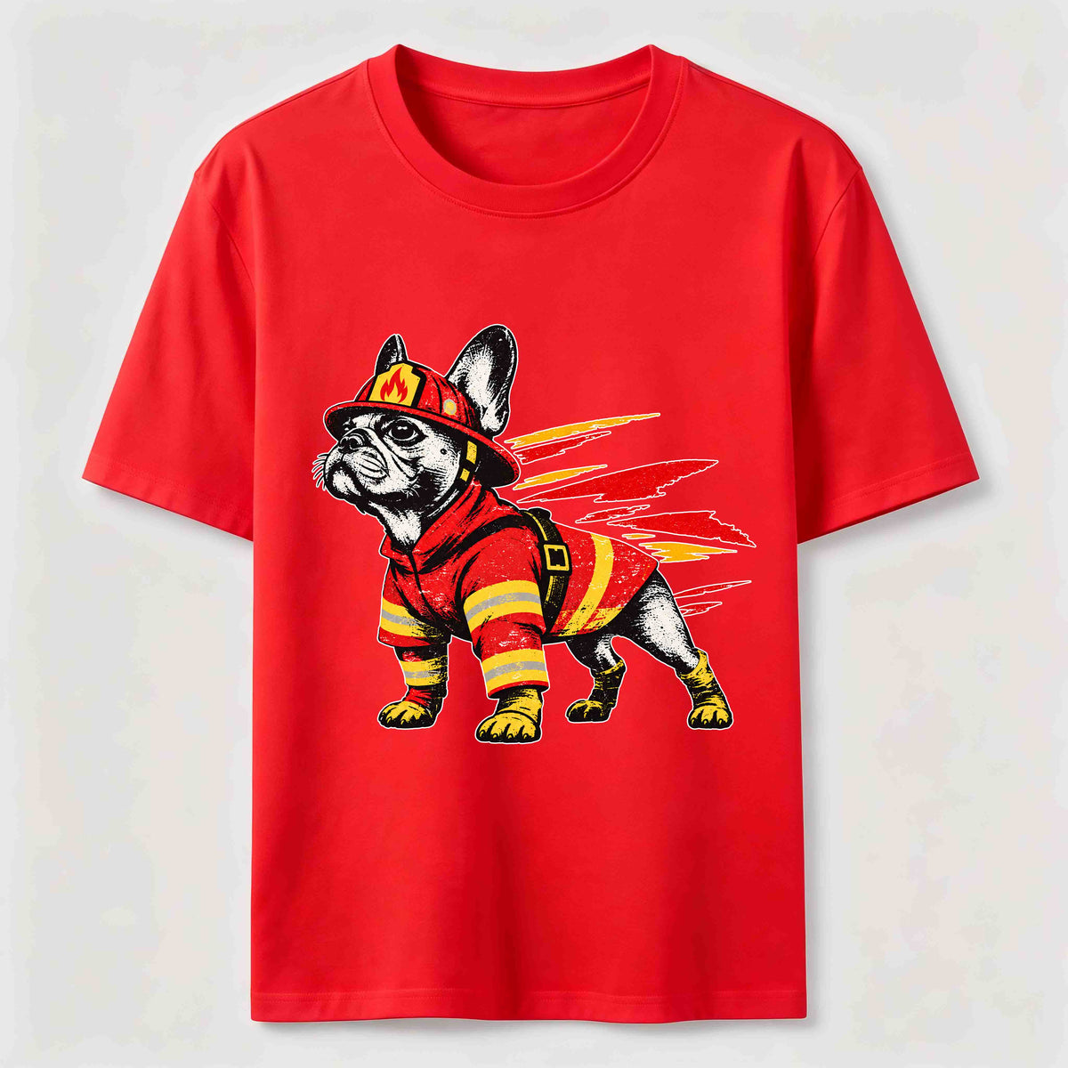 Firefighter French Bulldog Classic T-Shirt
