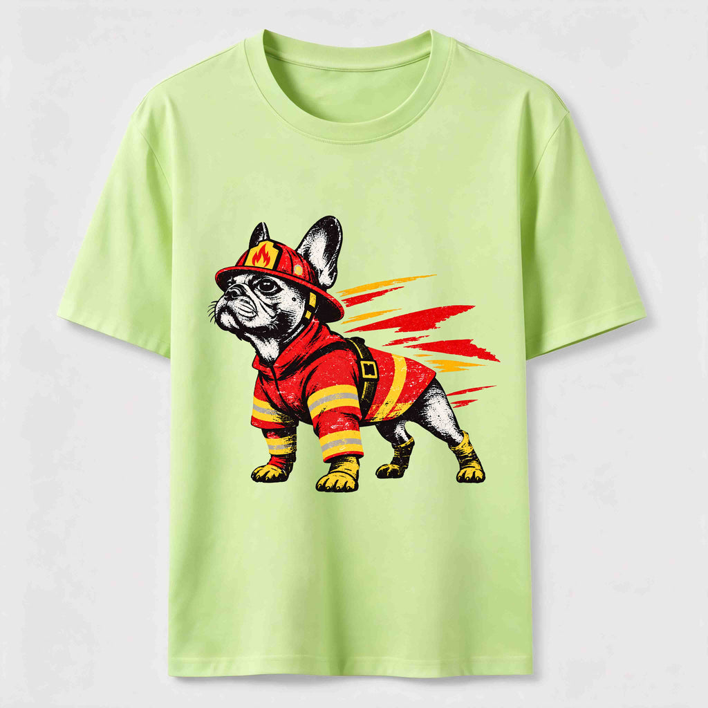 Firefighter French Bulldog Classic T-Shirt