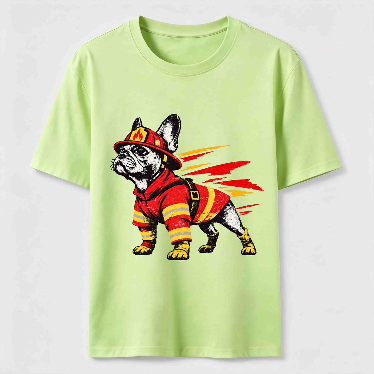 Firefighter French Bulldog Classic T-Shirt