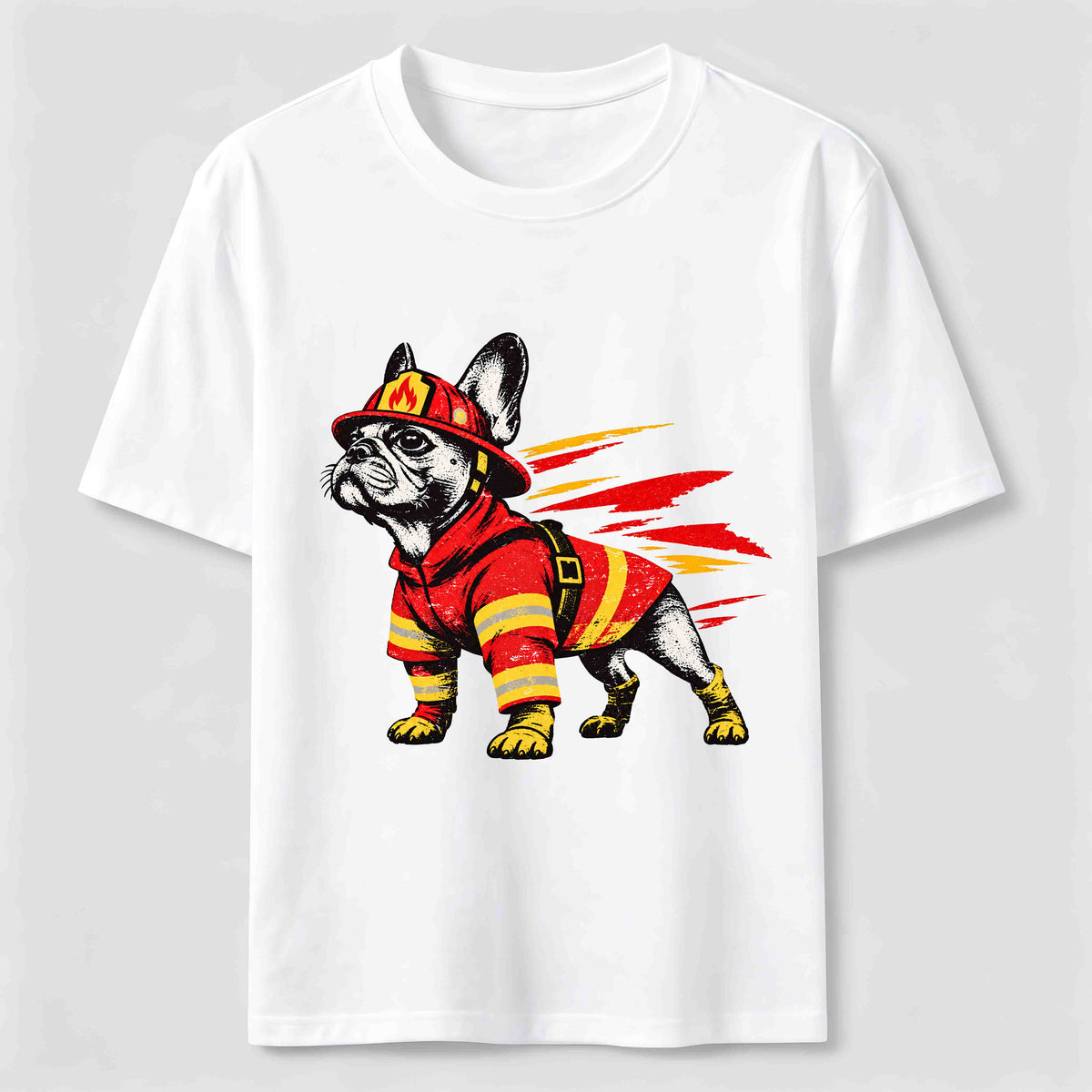 Firefighter French Bulldog Classic T-Shirt