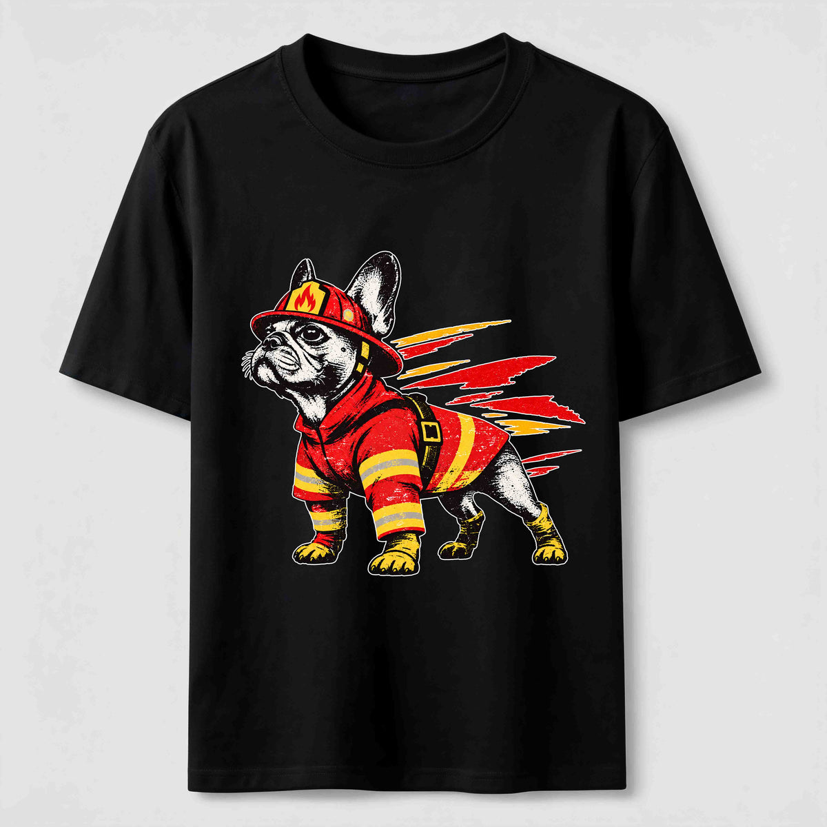 Firefighter French Bulldog Classic T-Shirt