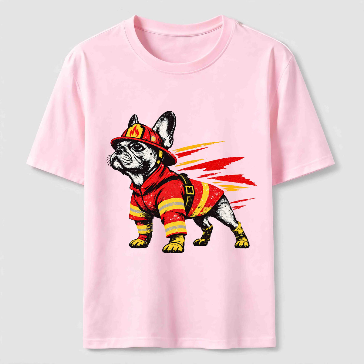 Firefighter French Bulldog Classic T-Shirt