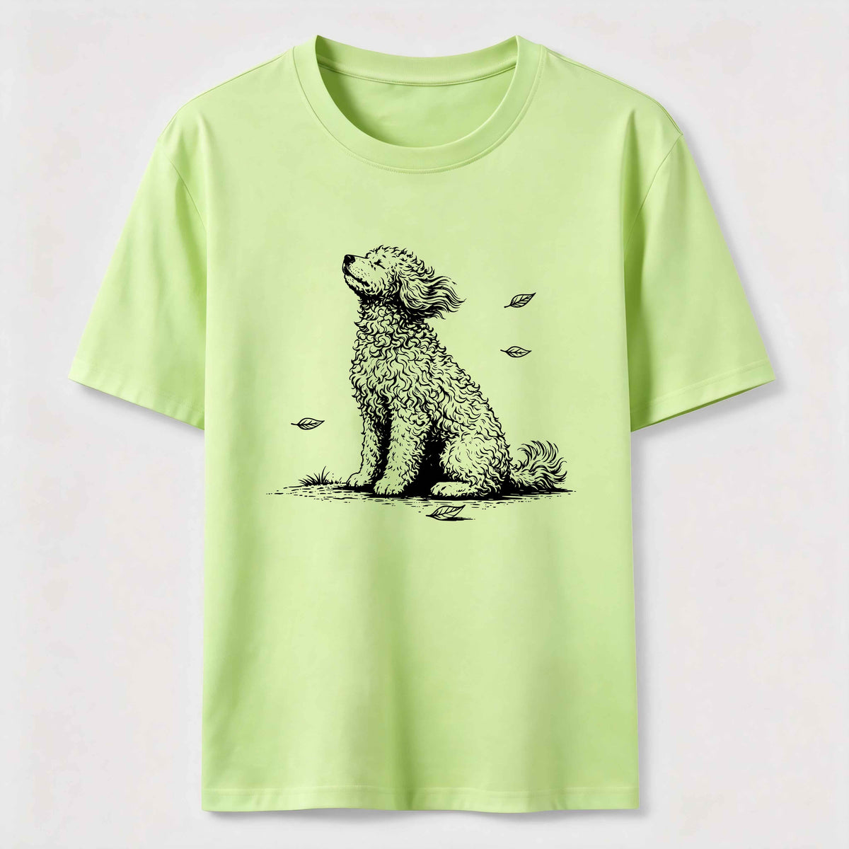 Windy Day Dog Classic T-Shirt