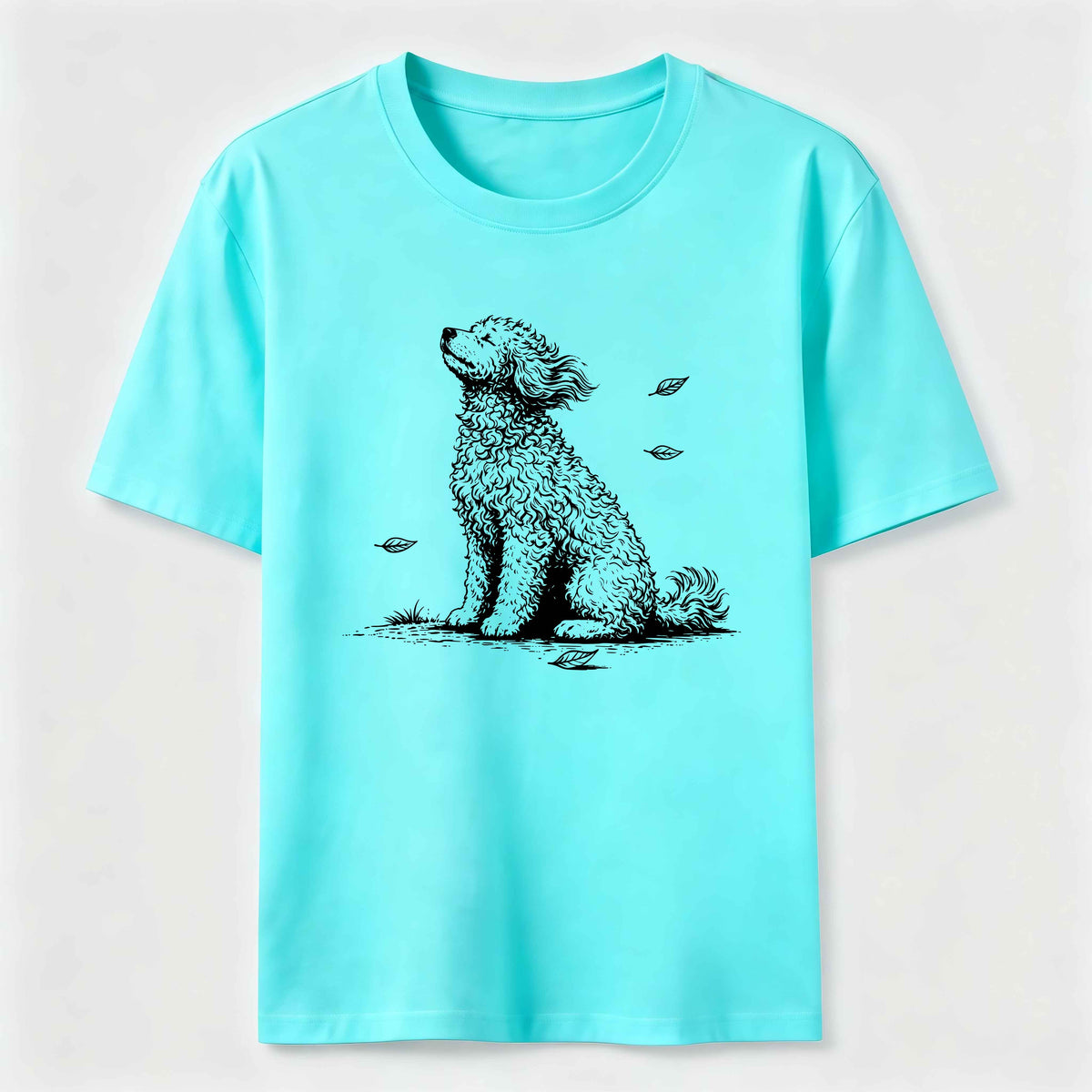 Windy Day Dog Classic T-Shirt