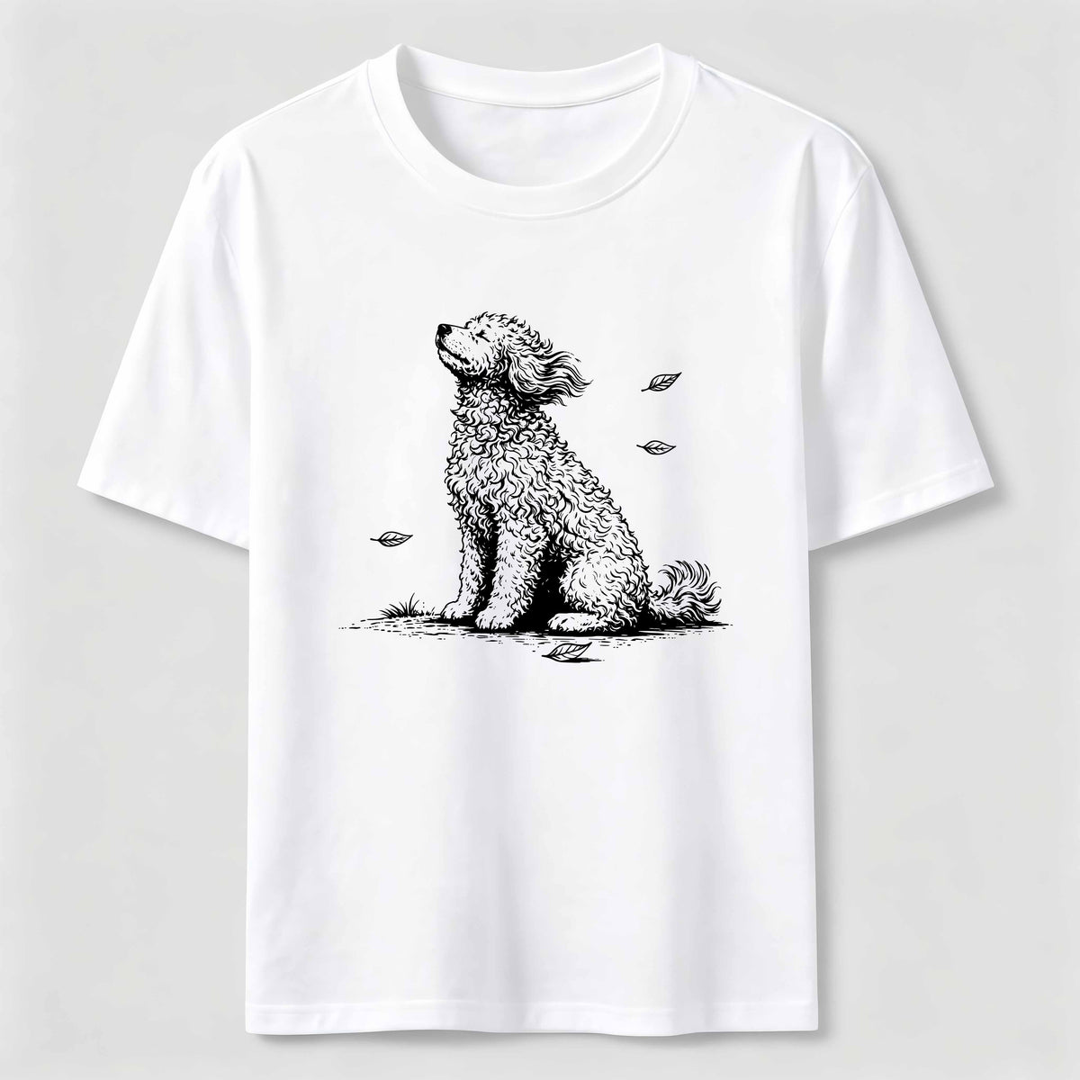 Windy Day Dog Classic T-Shirt