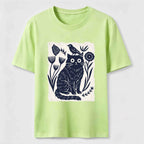 Garden Black Cat Classic T-Shirt