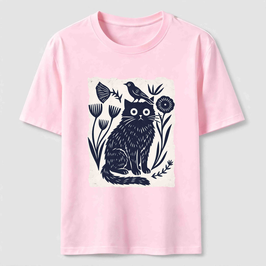 Garden Black Cat Classic T-Shirt