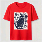 Garden Black Cat Classic T-Shirt