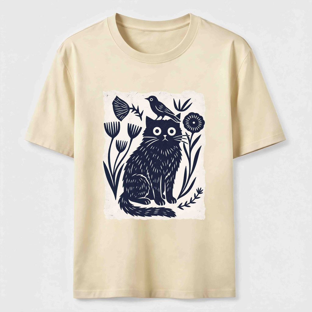Garden Black Cat Classic T-Shirt