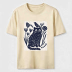Garden Black Cat Classic T-Shirt