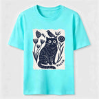 Garden Black Cat Classic T-Shirt