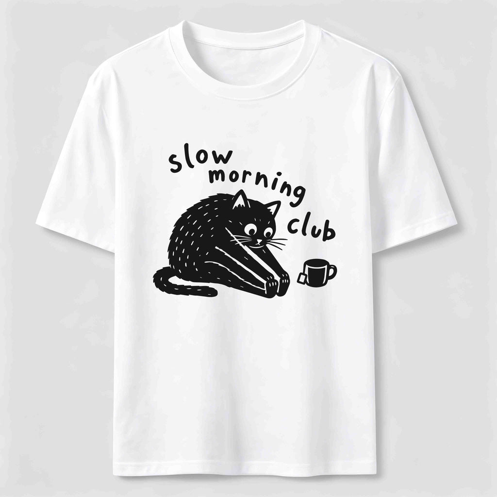 Lazy Morning Cat Classic T-Shirt