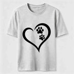 Paw Heart Classic T-Shirt