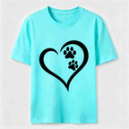 Paw Heart Classic T-Shirt