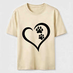 Paw Heart Classic T-Shirt