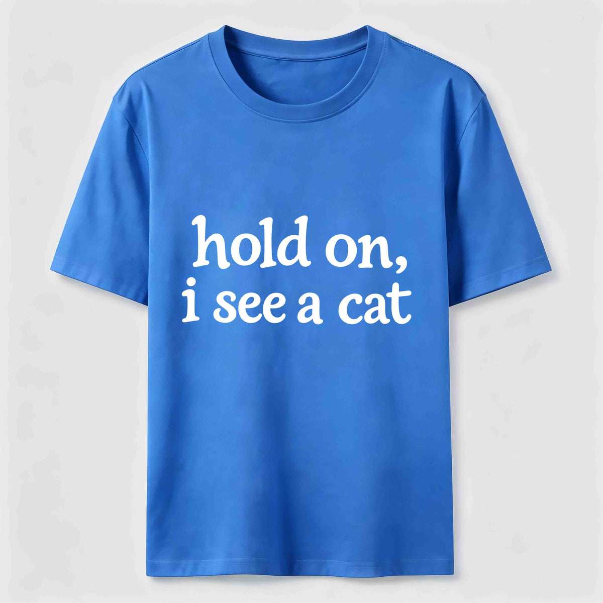 Hold On I See a Cat Classic T-Shirt